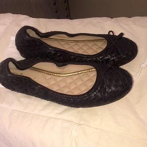 J.McLaughlin New Woven Leather Ballet Flats